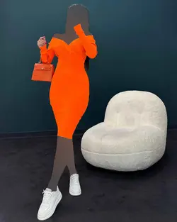 پیراهن کش بافت - کد 3521