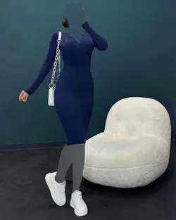 پیراهن کش بافت - کد 3521