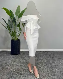 پیراهن دکلته - کد 3382