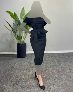 پیراهن دکلته - کد 3382