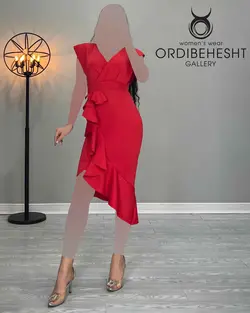 پیراهن پایین چین - کد 3434