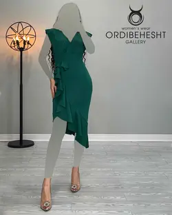 پیراهن پایین چین - کد 3434