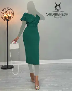 پیراهن مرواریدی - کد 3431