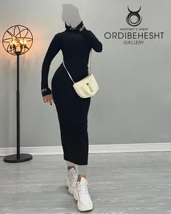 پیراهن بلند کبریتی - کد 3630