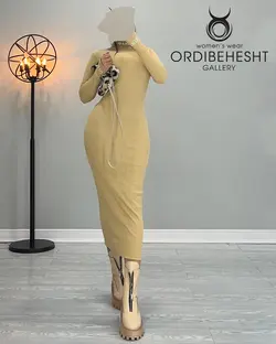 پیراهن بلند کبریتی - کد 3630