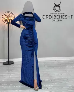 پیراهن گردنبنددار - کد 3534