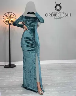 پیراهن گردنبنددار - کد 3534