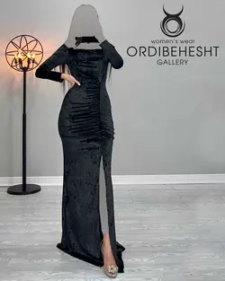 پیراهن گردنبنددار - کد 3534