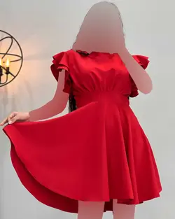 پیراهن آستین چین - کد 3698