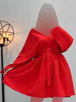 پیراهن یقه باز - کد 3696