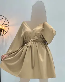 پیراهن یقه باز - کد 3696