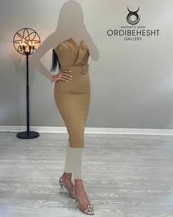 پیراهن دکلته - کد 3537