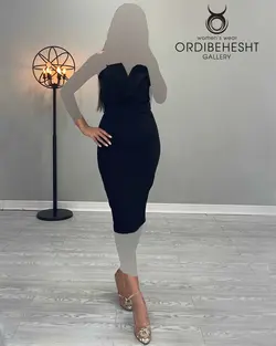 پیراهن دکلته - کد 3537