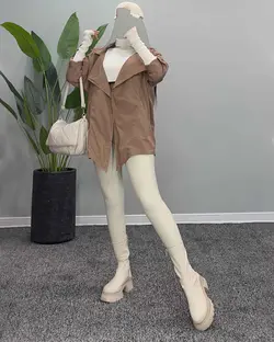 بارونی کمربنددار - کد 3695