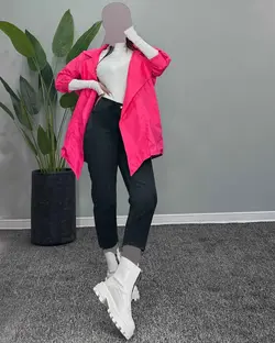 بارونی کمربنددار - کد 3695