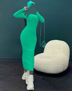 ماکسی کش بافت - کد 4054