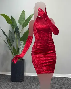 پیراهن + دستکش - کد 4096