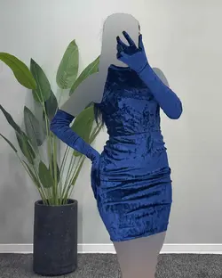 پیراهن + دستکش - کد 4096