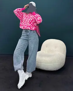 بافت پلنگی - کد 5012