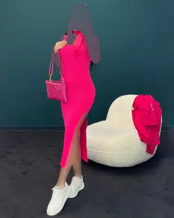 پیراهن کش بافت - کد 5024