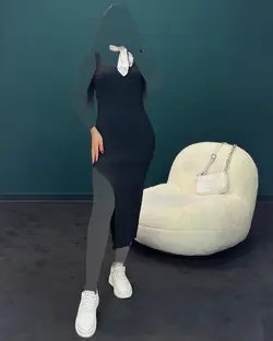 پیراهن کش بافت - کد 5024