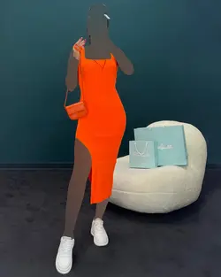 پیراهن کش بافت - کد 5024