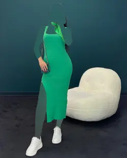 پیراهن کش بافت - کد 5024