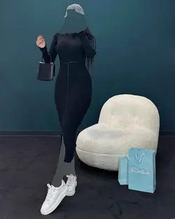 پیراهن یقه نوار - کد 5043