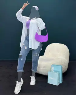 شومیز آستین پلیسه - کد 6083