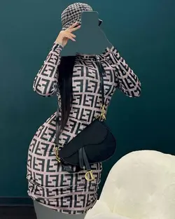 پیراهن گت دار - کد 6076