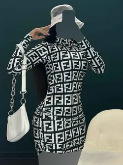 پیراهن گت دار - کد 6076