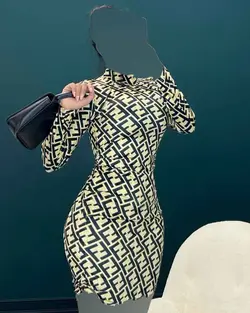 پیراهن گت دار - کد 6076