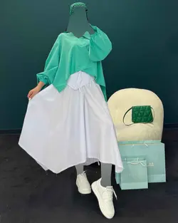 شومیز + شلوار - کد 7087