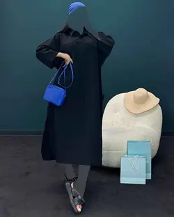 پیراهن جلو دکمه - کد7098