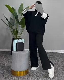 ست شومیز شلوار - کد 8003