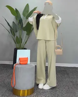 ست شومیز شلوار - کد 8003