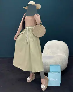 دامن کمرکنفی - کد 7064