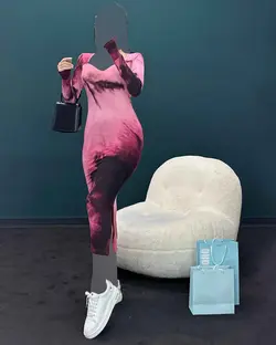 پیراهن آبرنگی - کد 7007