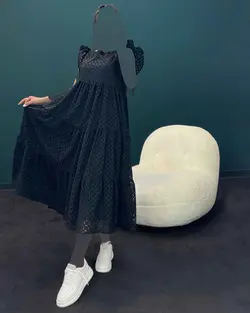 پیراهن خامه دوزی - کد 8011