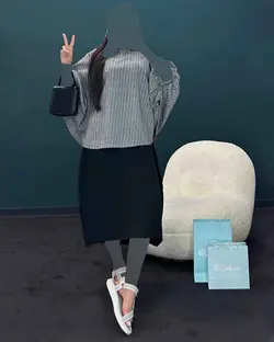 سارافون + رویه راه راه - کد 7042