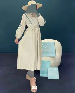 پیراهن گلدار - کد 8025