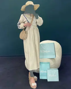 پیراهن گلدار - کد 8025