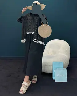 بلوز + دامن - کد 7041