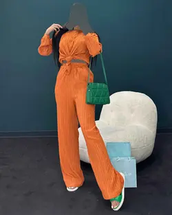 شومیز و شلوار - کد 6099