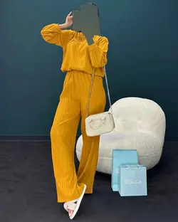 شومیز و شلوار - کد 6099