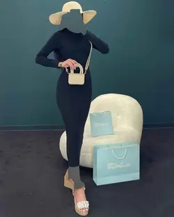 پیراهن کش بافت - کد 8034