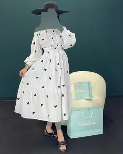 پیراهن طرحدار - کد 8093