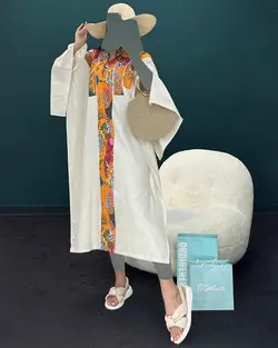 پیراهن جلوطرح - کد 9008