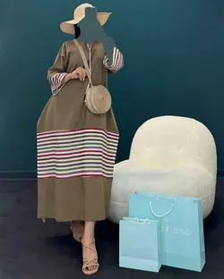 پیراهن نوار سنتی - کد 8026