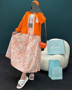 شومیز+دامن - کد 4119